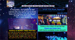 Desktop Screenshot of cyberspacelazertag.com